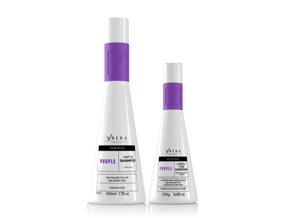 Vertigo Purple Kit (Shampoo + Acondicionador) (500ml + 250ml)